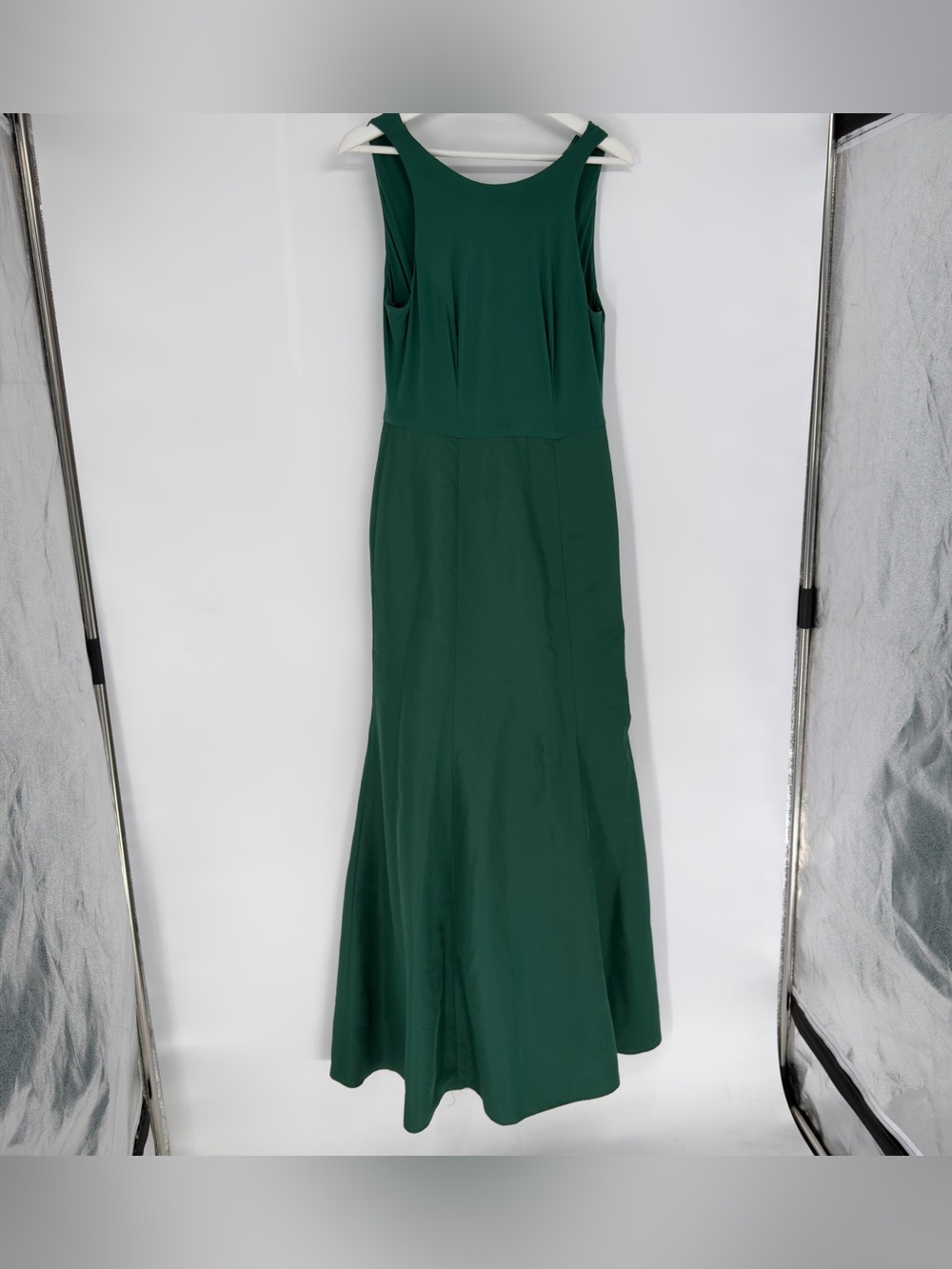 Alfred Sung Green Milkado Bridesmaid Dress Style D737 Sz 8